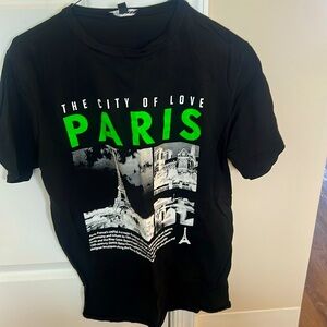Black Paris shirt